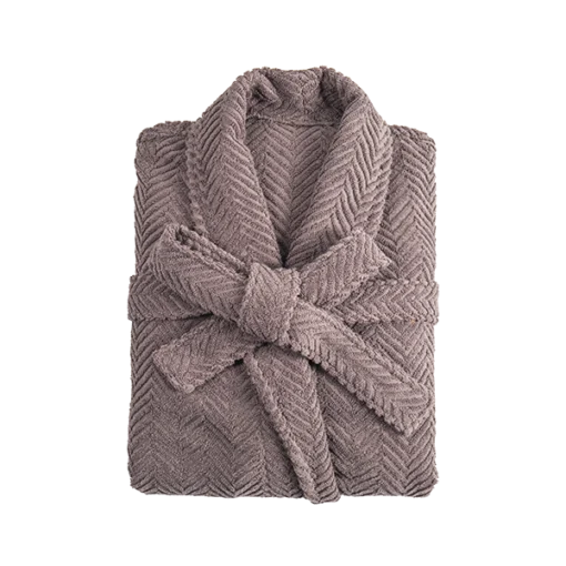 hình ảnh Áo choàng tắm cao cấp 40s FUVER HERRINGBONE HB1000-40M-33-FU87 (1000gr) | 100% Cotton USA, Kháng khuẩn, Thấm Hút vượt trội và nhanh khô