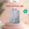 Áo choàng tắm cao cấp 40s FUVER HERRINGBONE HB1000-40M-49-FU86
