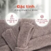 Áo choàng tắm cao cấp Fuver Premium kháng khuẩn tự nhiên