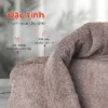 Áo choàng tắm cao cấp Fuver Premium mềm mịn và êm ái