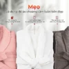 mẹo sử dụng Áo choàng tắm cao cấp Fuver Premium