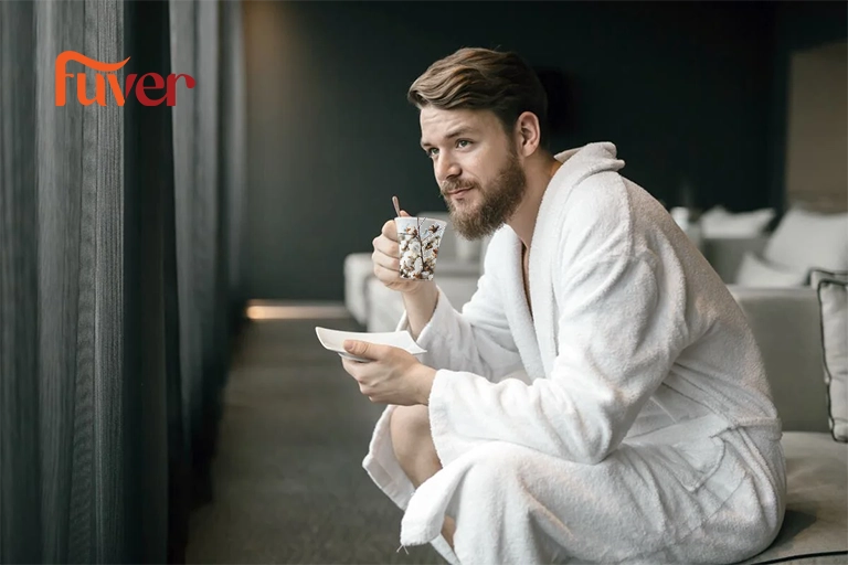Gợi ý 3 mẫu áo choàng tắm nam: Nâng tầm trải nghiệm thư giãn