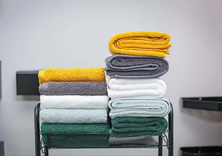 Hình ảnh về mẫu khăn tắm Fuver kích thước lớn 70*130 cm