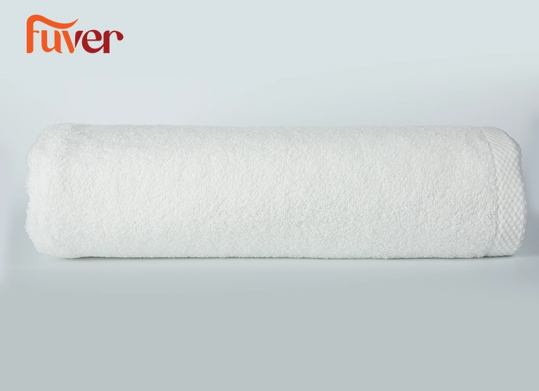 Khăn tắm Fuver Premium màu trắng