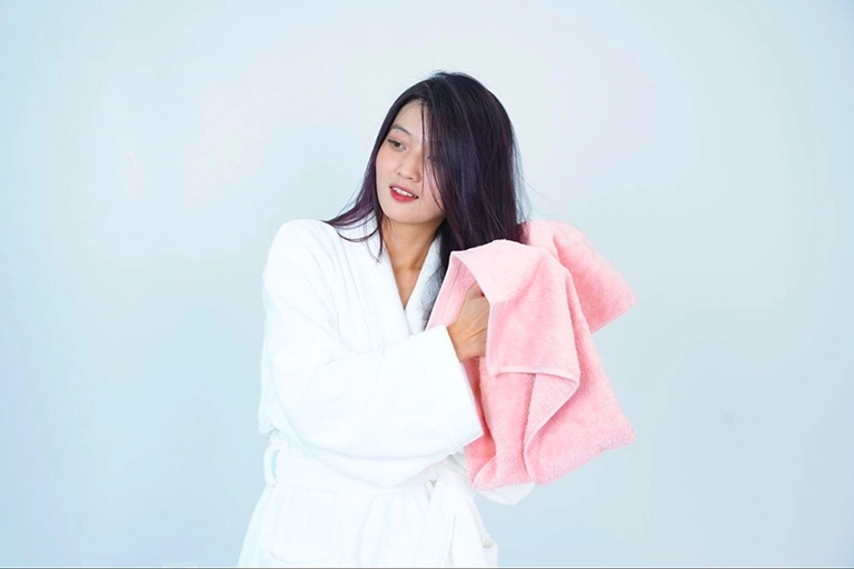 04 mẫu khăn gội đầu siêu thấm hút tại Fuver