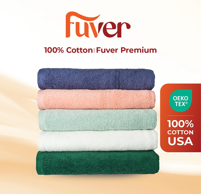 Mẫu khăn gọi siêu thấm hút chất liệu cotton kích thước lớn 70*130 cm