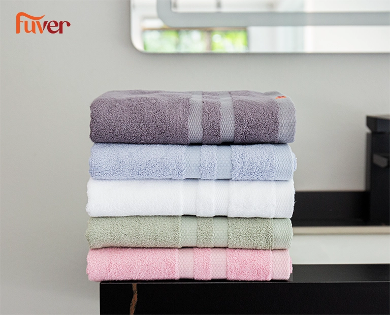 Vệ sinh và bảo quản dễ dàng với khăn tắm kích thước 40*80 cm