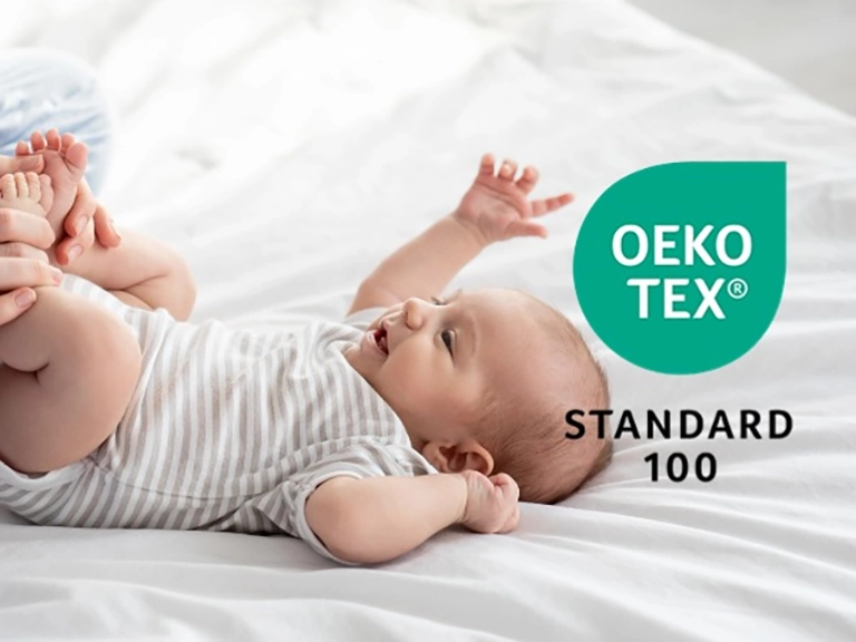 Nhóm sản phẩm cho trẻ sơ sinh luôn có tiêu chuẩn Oeko-Tex® Standard 100 cao nhất