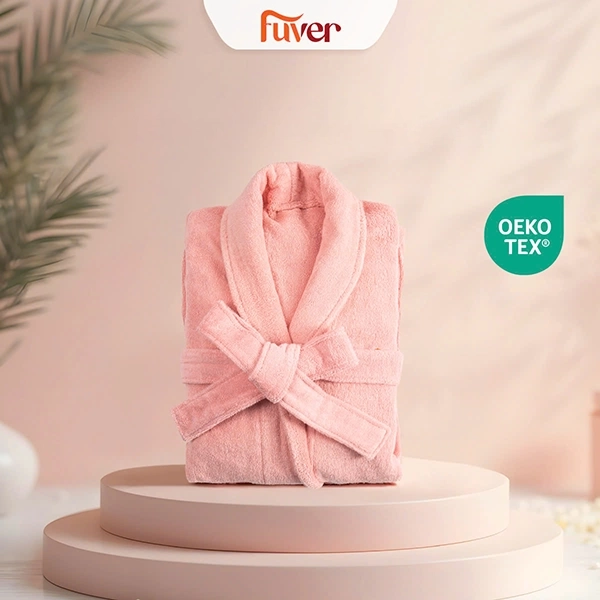 danh mục áo choàng tắm cao cấp fuver 100% cotton