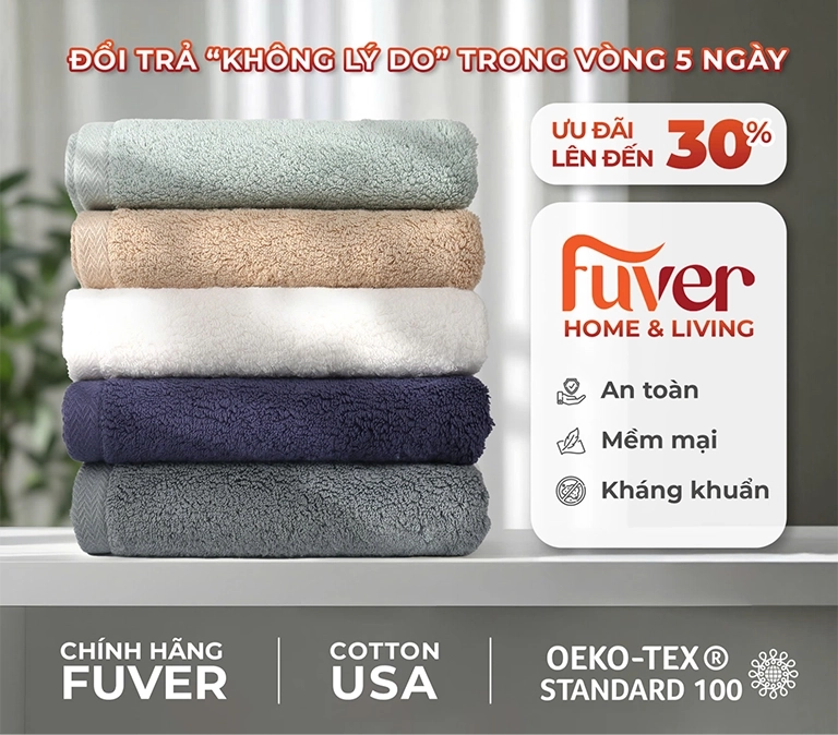Lời khuyên khi mua khăn tắm ở Hà Nội