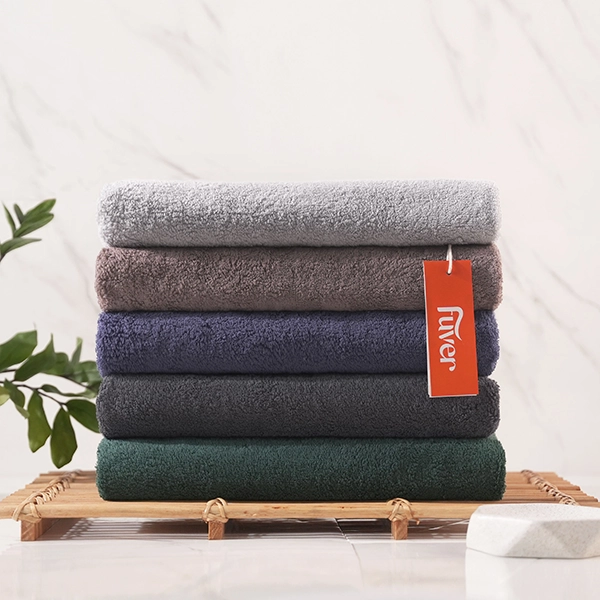 set quà tặng fuver khăn tắm áo choàng tắm cao cấp 100% cotton