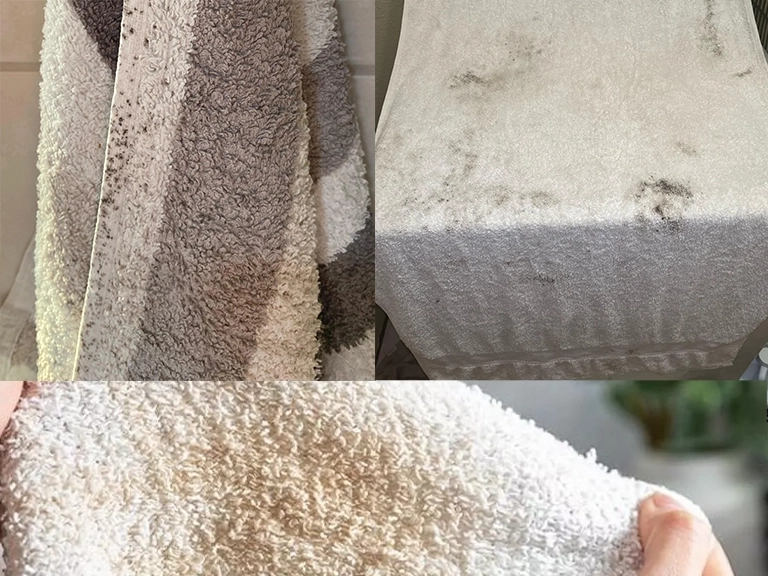 Khăn tắm giá rẻ tiềm ẩn nhiều nguy cơ có hại cho sức khỏe người dùng
