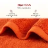 Khăn thể thao Fuver Sport 40x80cm - 200gr chất liệu cotton usa