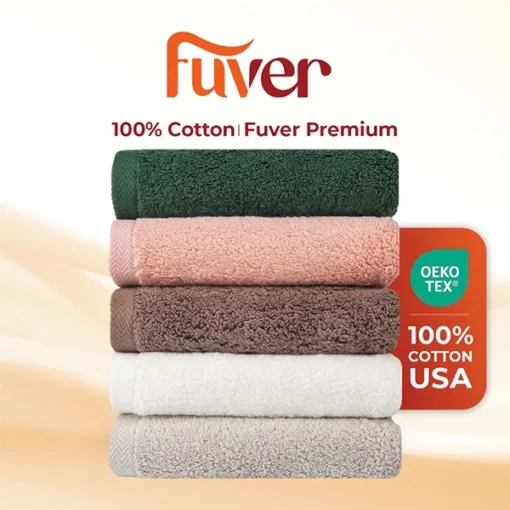 Khăn thể thao Fuver Sport 40x80cm - 200gr
