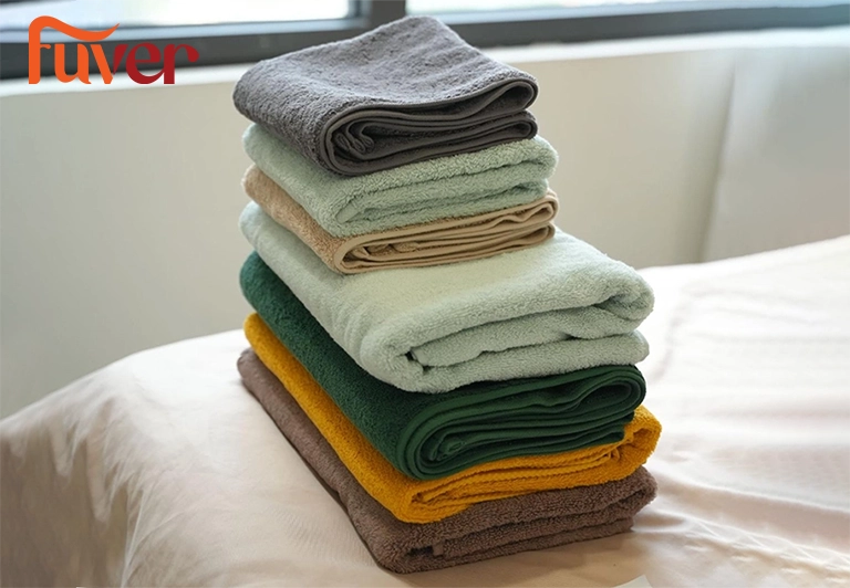 sử dụng khăn tắm cao cấp Fuver là món quà cho sức khỏe và trải nghiệm sảng khoái