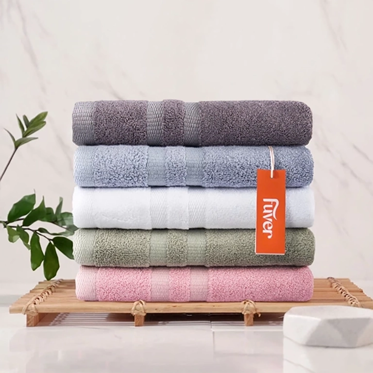 Khăn tắm sợi tre được làm từ chất liệu mang tính bền vững