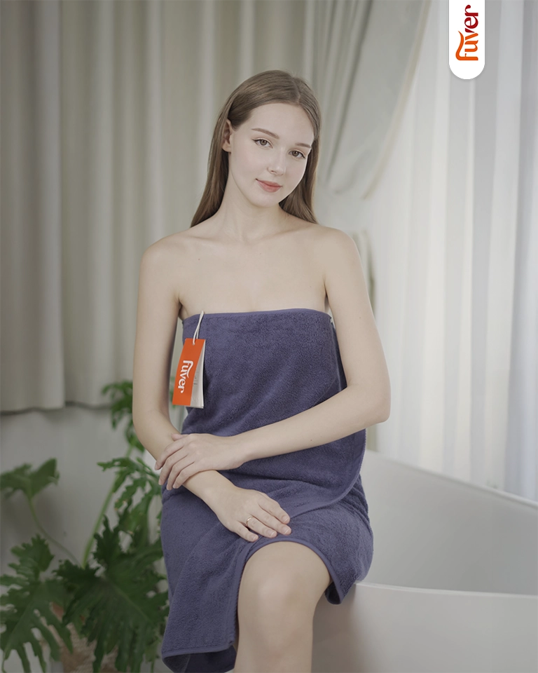 Hãy lựa chọn loại khăn tắm sợi tre hoặc khăn cotton mà bạn thấy thoải mái