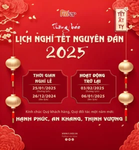 Thông báo Lịch nghỉ Tết Nguyên Đán 2025