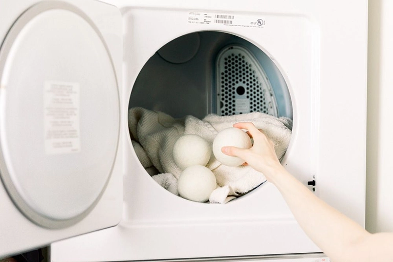 Làm Mềm Khăn Tắm Với Quả Giặt